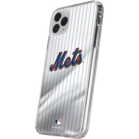 MLB New York Mets Home Jersey iPhone 11 Pro Clear Case