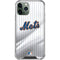 MLB New York Mets Home Jersey iPhone 11 Pro Max Clear Case
