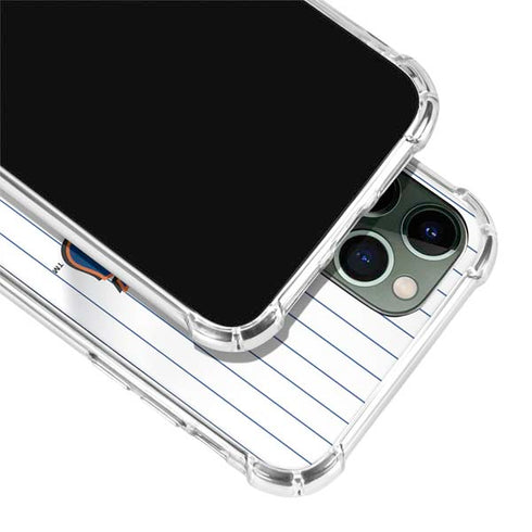 MLB New York Mets Home Jersey iPhone 11 Pro Max Clear Case