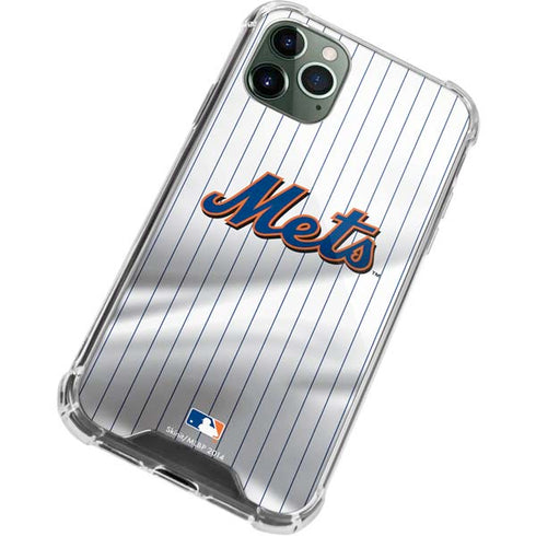 MLB New York Mets Home Jersey iPhone 11 Pro Max Clear Case
