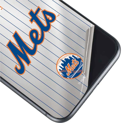 MLB New York Mets Home Jersey iPhone 11 Skin