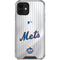 MLB New York Mets Home Jersey iPhone 12 Clear Case