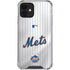 MLB New York Mets Home Jersey iPhone 12 Mini Clear Case