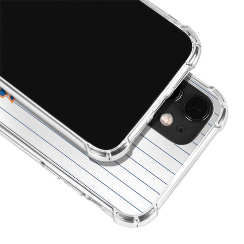 MLB New York Mets Home Jersey iPhone 12 Mini Clear Case