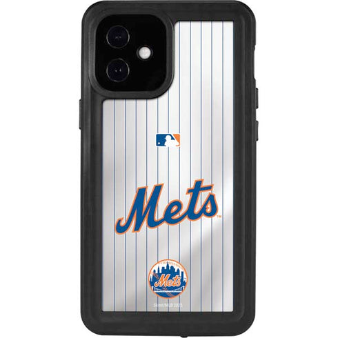 MLB New York Mets Home Jersey iPhone 12 Mini Waterproof Case