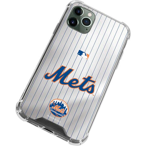 MLB New York Mets Home Jersey iPhone 12 Pro Clear Case