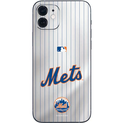 MLB New York Mets Home Jersey iPhone 12 Skin