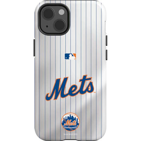 MLB New York Mets Home Jersey iPhone 15 Impact Case