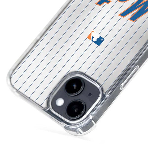 MLB New York Mets Home Jersey iPhone 15 MagSafe Case