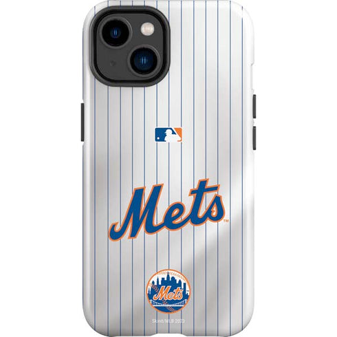MLB New York Mets Home Jersey iPhone 15 Plus Impact Case