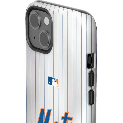 MLB New York Mets Home Jersey iPhone 15 Plus Impact Case