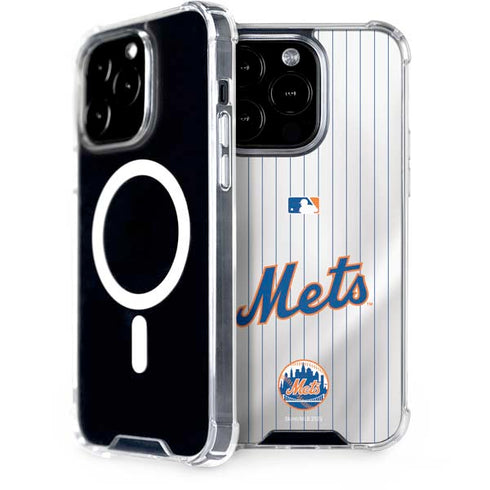 MLB New York Mets Home Jersey iPhone 14 Pro MagSafe Case