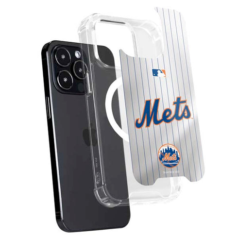 MLB New York Mets Home Jersey iPhone 15 Pro Max MagSafe Case