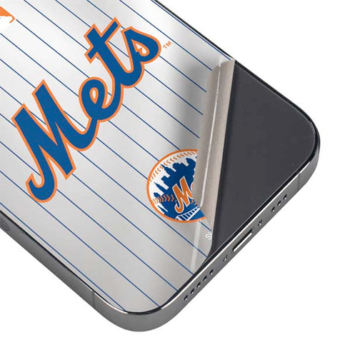 MLB New York Mets Home Jersey iPhone 14 Pro Skin