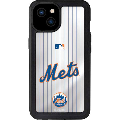 MLB New York Mets Home Jersey iPhone 15 Plus Waterproof Case