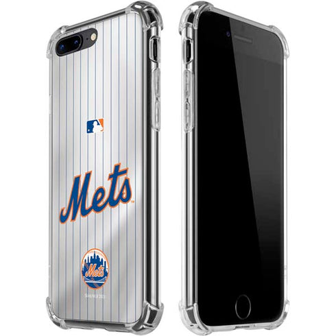MLB New York Mets Home Jersey iPhone 7/8 Plus Clear Case