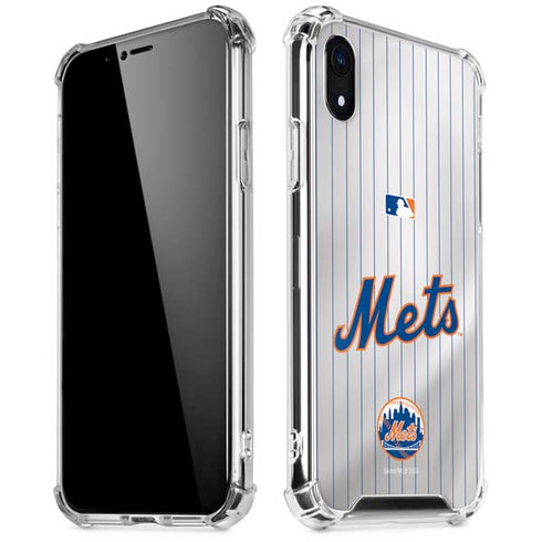 MLB New York Mets Home Jersey iPhone XR Clear Case