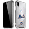 MLB New York Mets Home Jersey iPhone XS Max Clear Case