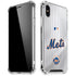 MLB New York Mets Home Jersey iPhone XS Max Clear Case