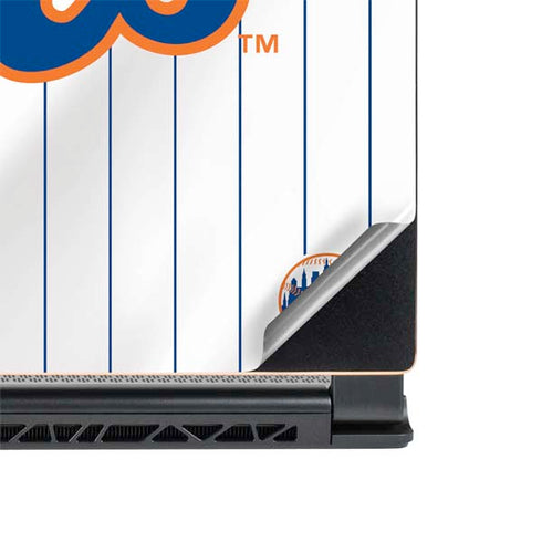 MLB New York Mets Home Jersey MSI GS65 Stealth Laptop Skin