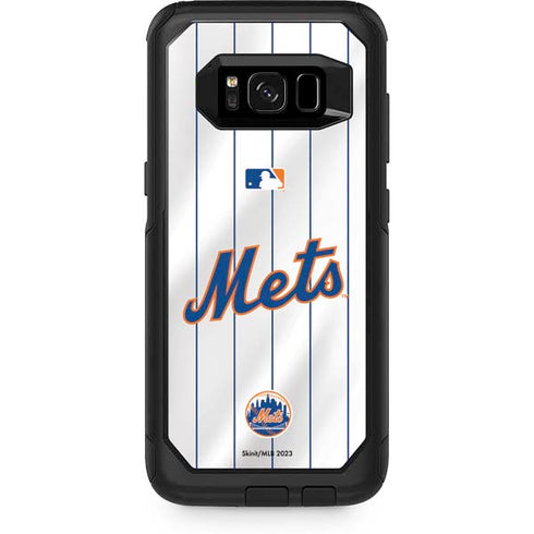 MLB New York Mets Home Jersey Otterbox Commuter Galaxy Skin