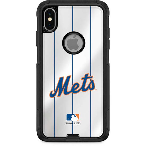 MLB New York Mets Home Jersey Otterbox Commuter iPhone Skin