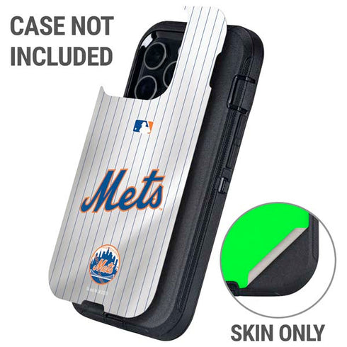 MLB New York Mets Home Jersey Otterbox Defender iPhone Skin