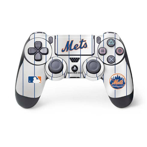 MLB New York Mets Home Jersey PS4 Controller Skin