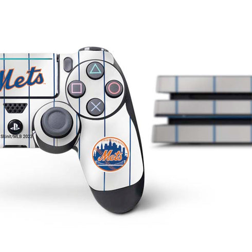 MLB New York Mets Home Jersey PS4 Pro Bundle Skin