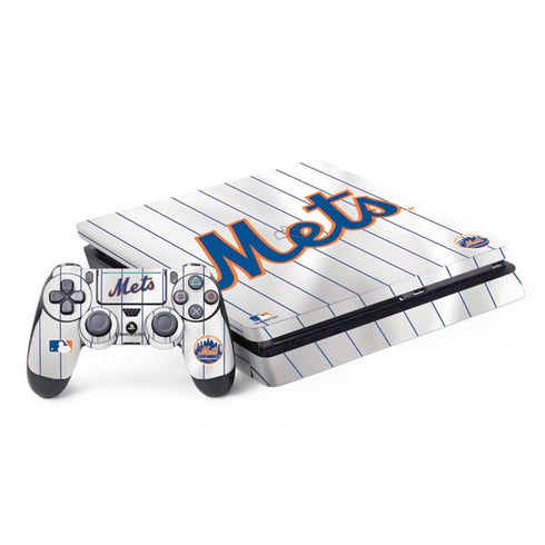 MLB New York Mets Home Jersey PS4 Slim Bundle Skin