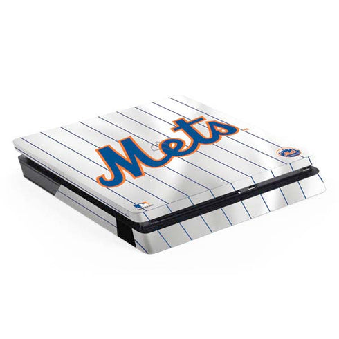 MLB New York Mets Home Jersey PS4 Slim Skin