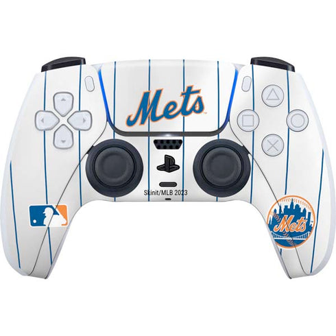 MLB New York Mets Home Jersey PS5 Controller Skin