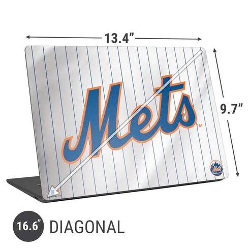 MLB New York Mets Home Jersey Universal Laptop 16.6in (13.4 x 9.7in) Skin