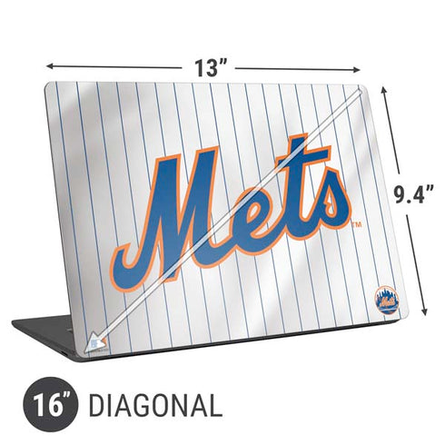 MLB New York Mets Home Jersey Universal Laptop 16in (13 x 9.4in) Skin