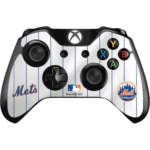 MLB New York Mets Home Jersey Xbox One Controller Skin