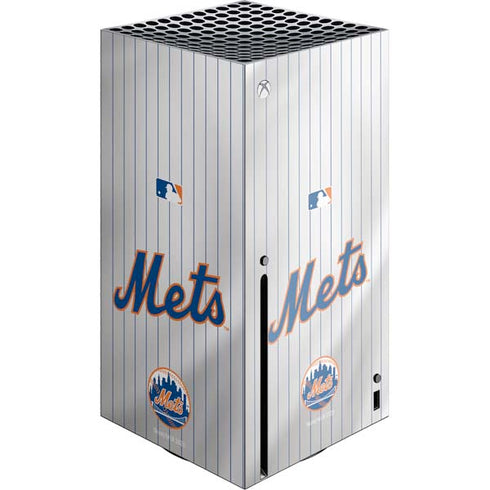 MLB New York Mets Home Jersey Xbox Series X Console Skin
