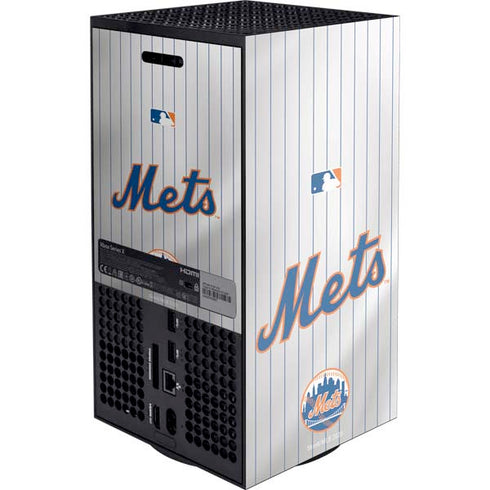 MLB New York Mets Home Jersey Xbox Series X Console Skin