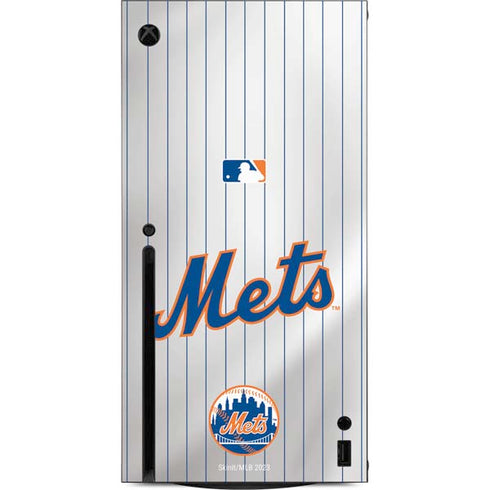 MLB New York Mets Home Jersey Xbox Series X Console Skin