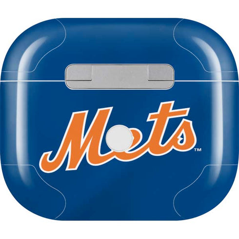 MLB New York Mets Jersey Alternate Apple AirPods (3rd Gen 2021) Skin