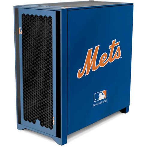 MLB New York Mets Jersey Alternate Corsair 4000D Tempered Glass Mid-Tower ATX Case Skin