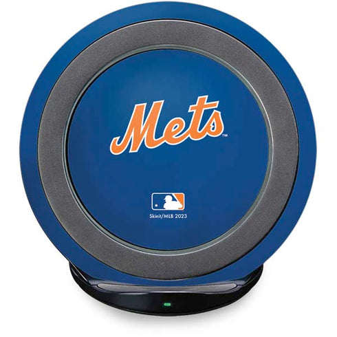 MLB New York Mets Jersey Alternate Fast Charge Wireless Charging Stand Skin