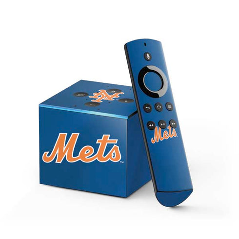 MLB New York Mets Jersey Alternate Fire TV Cube Skin