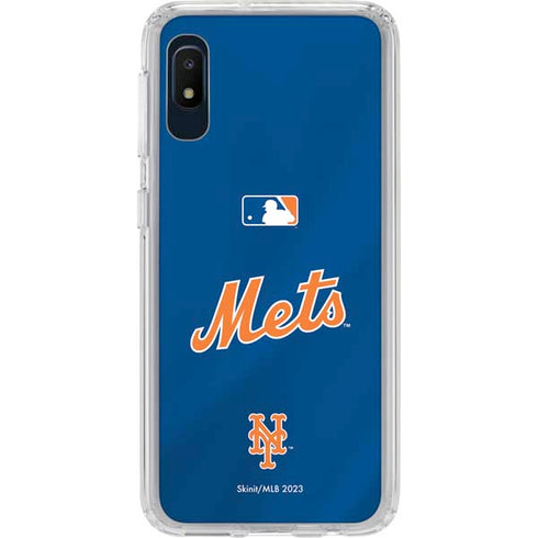 MLB New York Mets Jersey Alternate Galaxy A10e Clear Case