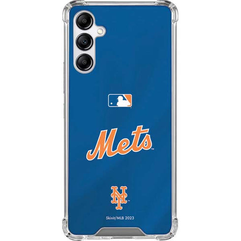 MLB New York Mets Jersey Alternate Galaxy A14 5G Clear Case
