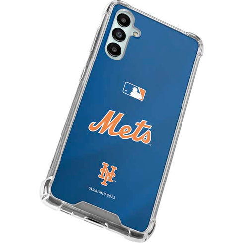 MLB New York Mets Jersey Alternate Galaxy A14 5G Clear Case