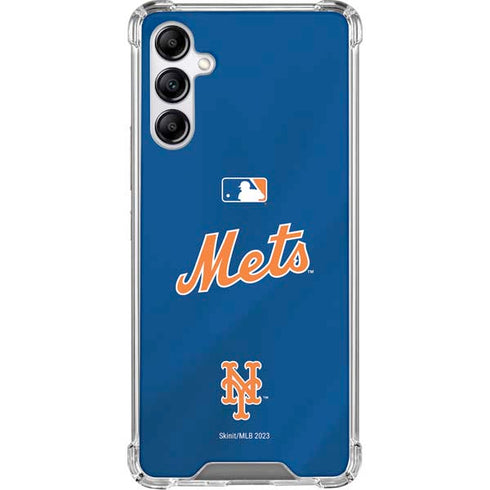 MLB New York Mets Jersey Alternate Galaxy A15 5G Clear Case