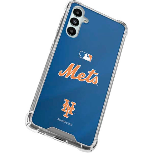 MLB New York Mets Jersey Alternate Galaxy A15 5G Clear Case