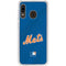 MLB New York Mets Jersey Alternate Galaxy A20 Clear Case