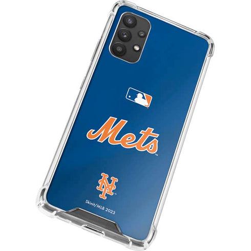 MLB New York Mets Jersey Alternate Galaxy A32 5G Clear Case