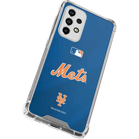 MLB New York Mets Jersey Alternate Galaxy A33 5G Clear Case
